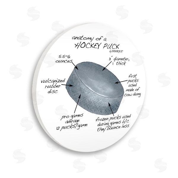 stupell industries Dishique | Hockey Puck Sports Diagram Wall Art