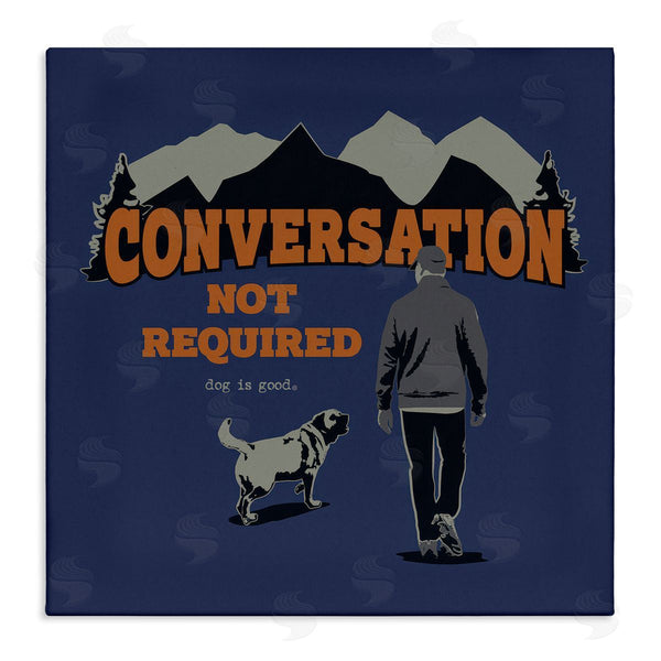 stupell industries Dog Is Good | Conversation Not Required Wall Art