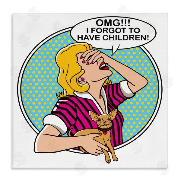 stupell industries Dog Is Good | Forgot To Have Children Wall Art