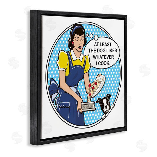 Stupell Industries Dog Is Good | Funny Vintage Dog Phrase Wall Art