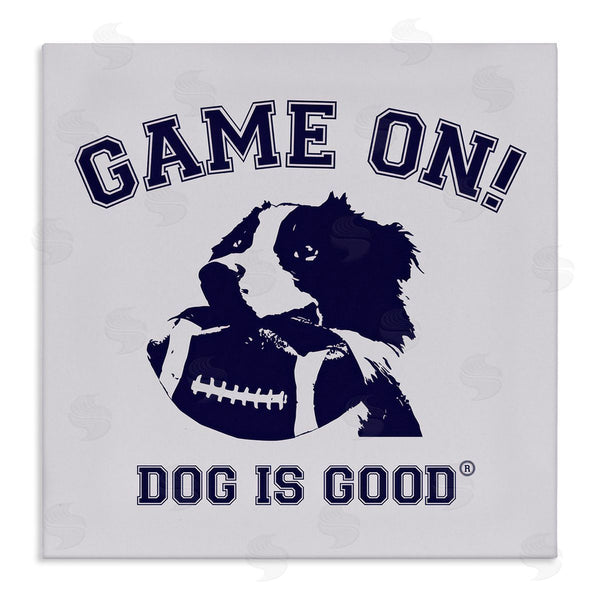 stupell industries Dog Is Good | Game On Dog & Football Wall Art