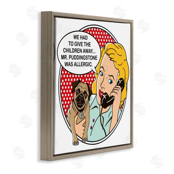 Stupell Industries Dog Is Good | Give The Children Away Wall Art