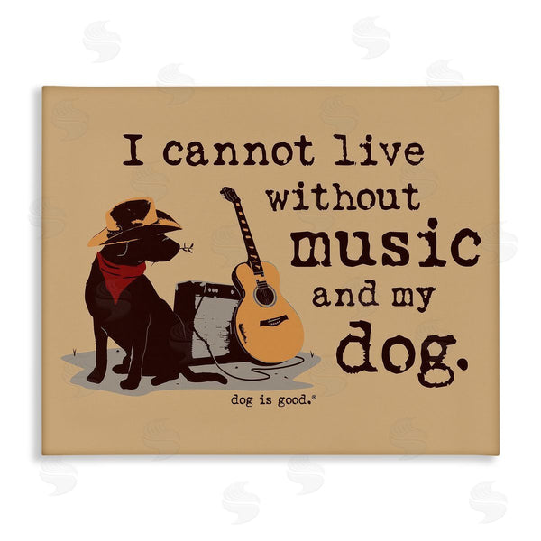 stupell industries Dog Is Good | Music & My Dog Wall Art