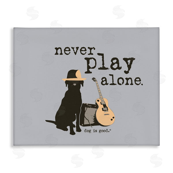 stupell industries Dog Is Good | Never Play Alone with Dog Wall Art