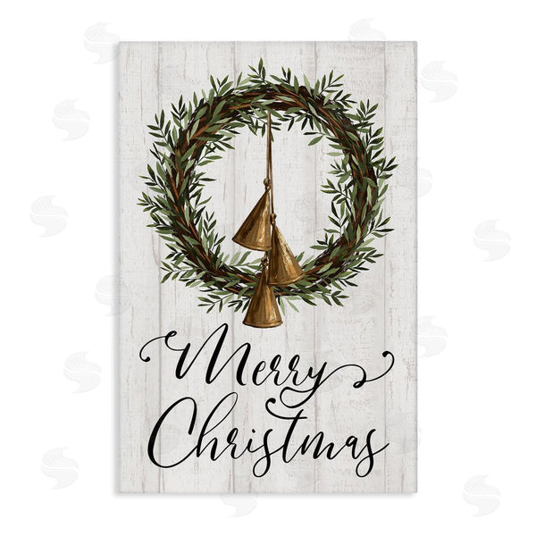 stupell industries Dogwood Portfolio | Christmas Wreath & Bells