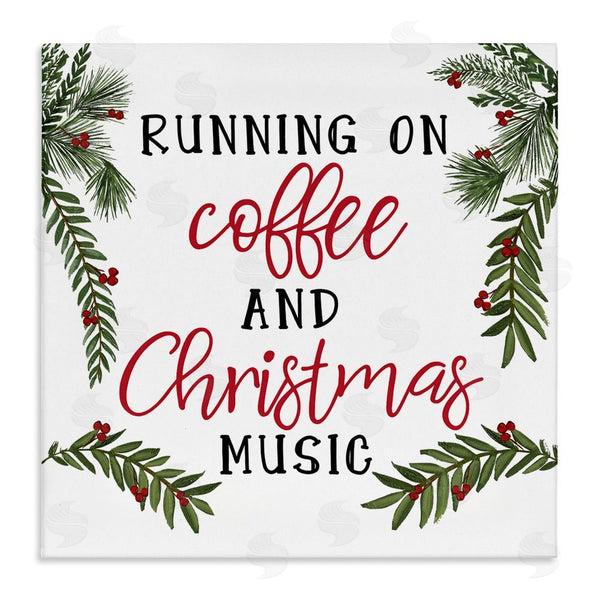 stupell industries Dogwood Portfolio | Coffee & Christmas Music