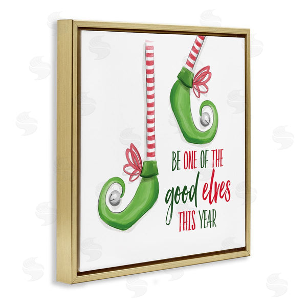 Stupell Industries Dogwood Portfolio | Festive Be A Good Elf