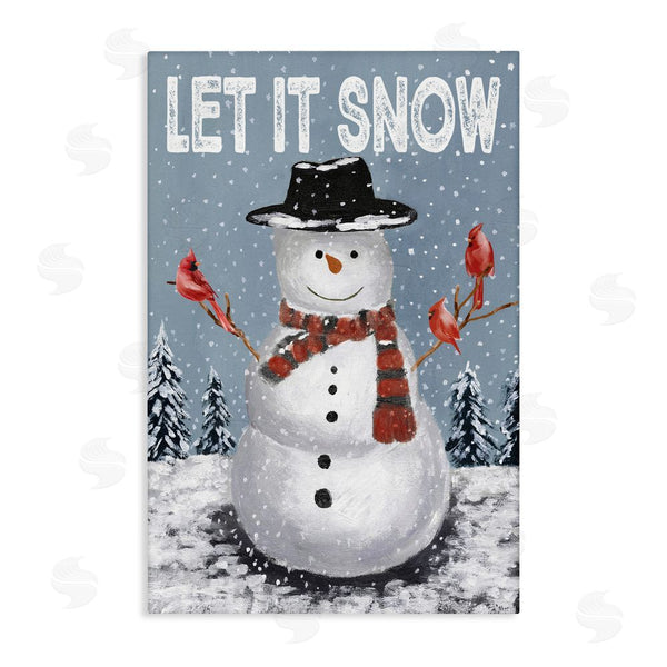 stupell industries Dogwood Portfolio | Let It Snow Joyful Snowman
