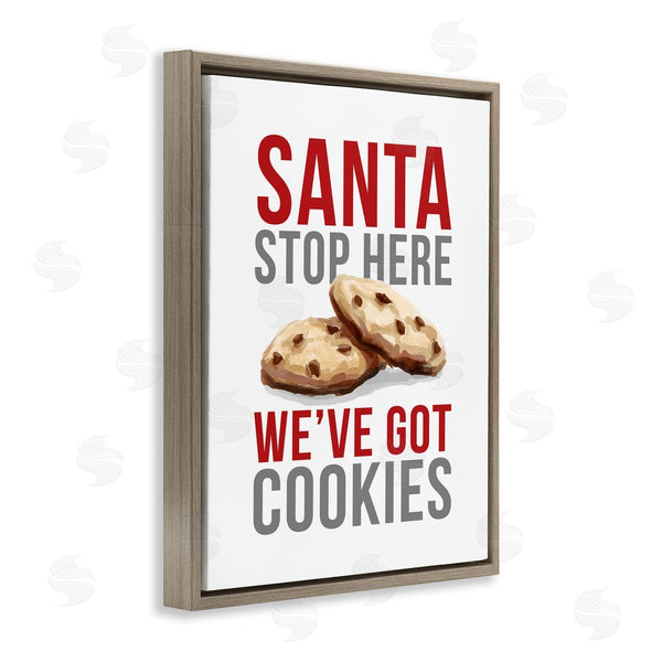 Stupell Industries Dogwood Portfolio | Santa We Have Cookies