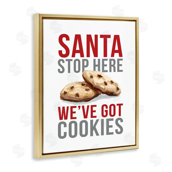 Stupell Industries Dogwood Portfolio | Santa We Have Cookies