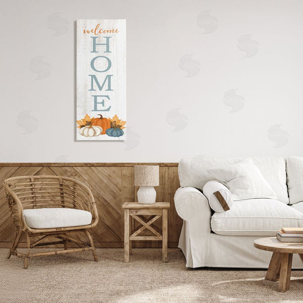 Stupell Industries Dogwood Portfolio | Welcome Pumpkins & Maple Leaves