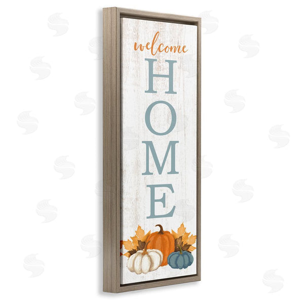 Stupell Industries Dogwood Portfolio | Welcome Pumpkins & Maple Leaves