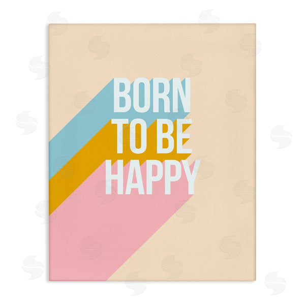 stupell industries Dominique Vari | Born To Be Happy Pastel Wall Art
