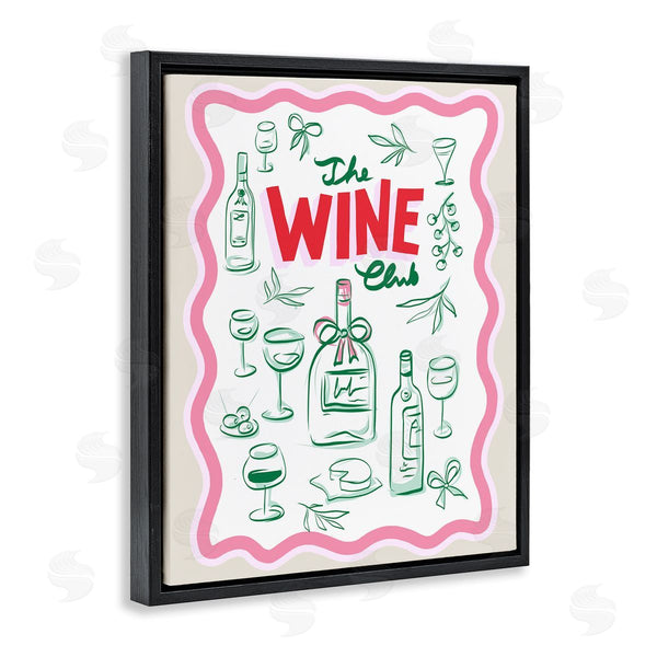 Stupell Industries Dominique Vari | Wine Club Contemporary