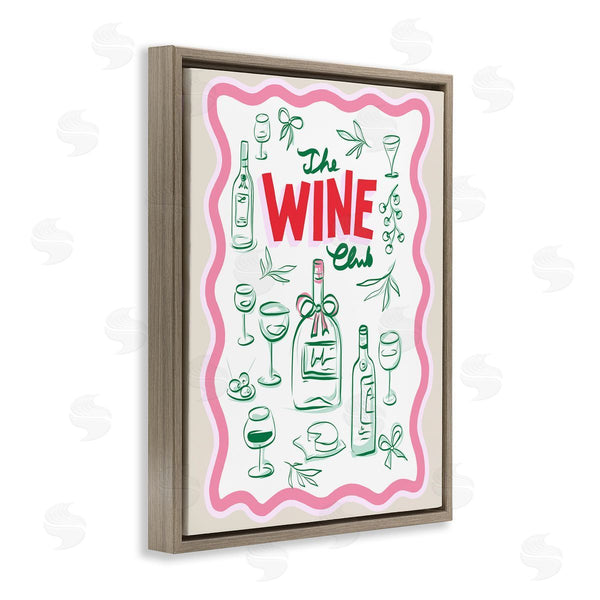 Stupell Industries Dominique Vari | Wine Club Contemporary