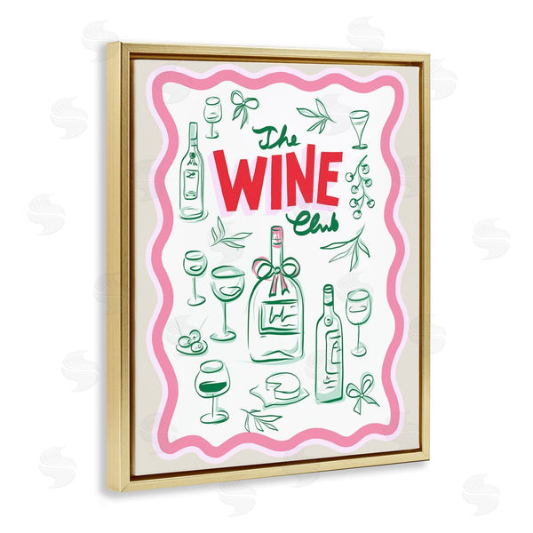 Stupell Industries Dominique Vari | Wine Club Contemporary