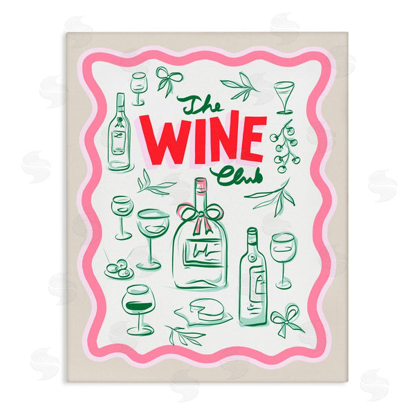 stupell industries Dominique Vari | Wine Club Minimal Glam