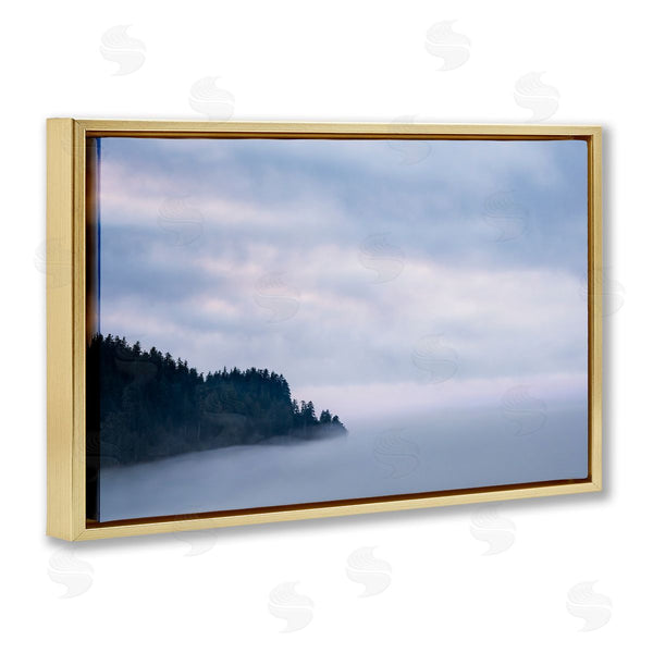 Stupell Industries Don Schwartz | Fog Shrouded Open Water