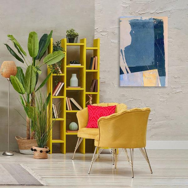 Stupell Industries Donna Weathers | Linear Distressed Shapes Wall Art