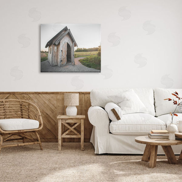 Stupell Industries Donnie Quillen | Cabin At Sunset Wall Art