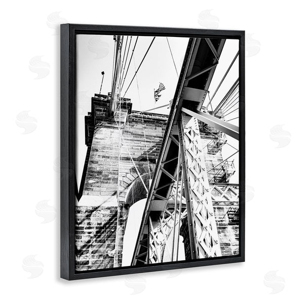 Stupell Industries Donnie Quillen | Grey Urban Bridge Wall Art