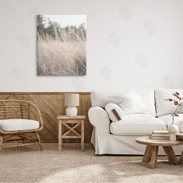 Stupell Industries Donnie Quillen | Warm Rural Field Tall Grass Countryside Scenery Wall Art