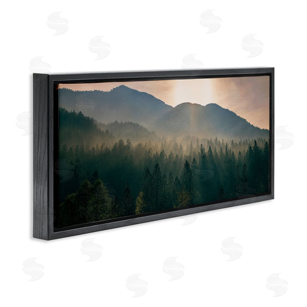 Stupell Industries Dora Artemiadi | Morning Sun Over Misty Trees Wall Art