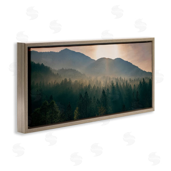 Stupell Industries Dora Artemiadi | Morning Sun Over Misty Trees Wall Art