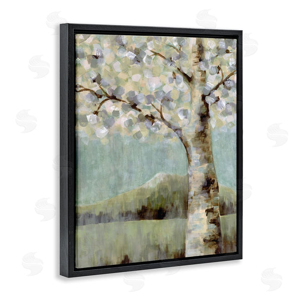 Stupell Industries Doris Charest | Flowers Blooming On Neutral Tree Landscape Wall Art
