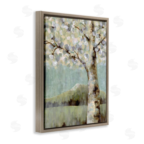 Stupell Industries Doris Charest | Flowers Blooming On Neutral Tree Landscape Wall Art