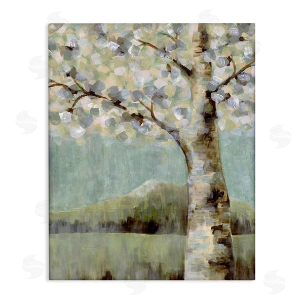 stupell industries Doris Charest | Flowers Blooming on Neutral Tree Landscape Wall Art