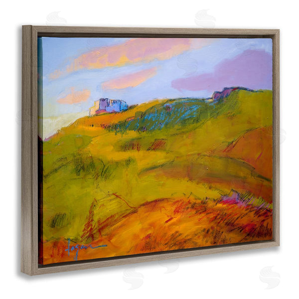 Stupell Industries Dorothy Fagan | Abstract Cottage On Hilltop