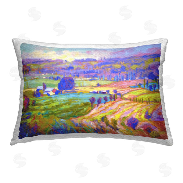 Stupell Industries Dorothy Fagan | Classic Farm Purple Accents