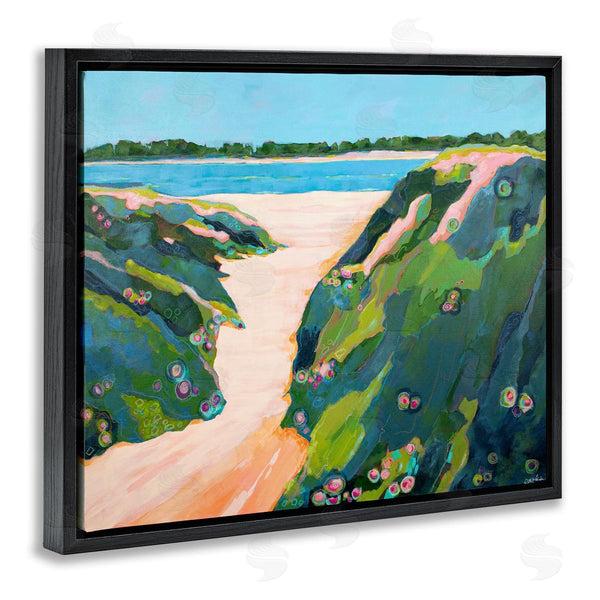 Stupell Industries Dorothy Holmes Mohler | Floral Cliffs Landscape
