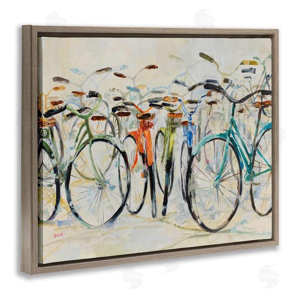 Stupell Industries Dusza | Abstract Expressive Bicycles
