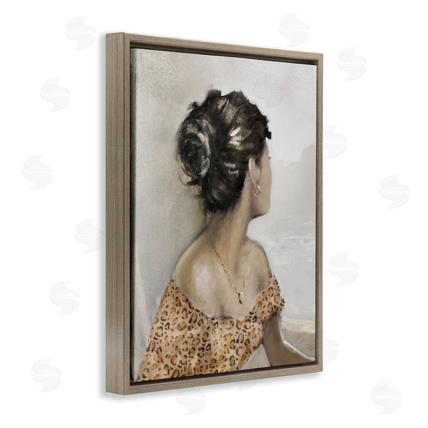 Stupell Industries E. Anthony Orme | Woman Looking Away Portrait