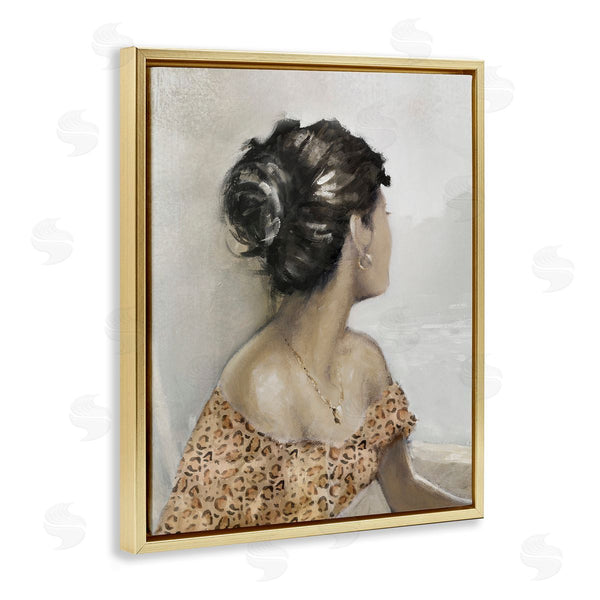 Stupell Industries E. Anthony Orme | Woman Looking Away Portrait
