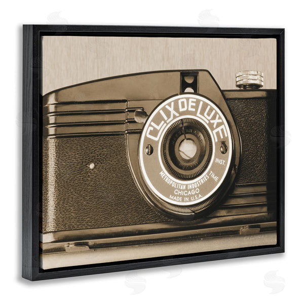 Stupell Industries Ed Goldstein | Antique Camera Sepia Photograph