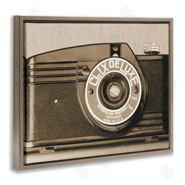 Stupell Industries Ed Goldstein | Antique Camera Sepia Photograph
