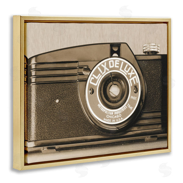 Stupell Industries Ed Goldstein | Antique Camera Sepia Photograph