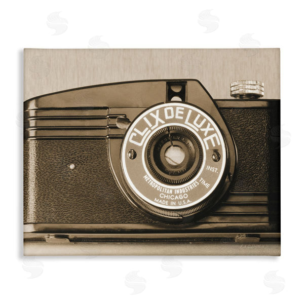 stupell industries Ed Goldstein | Antique Camera Sepia Photograph