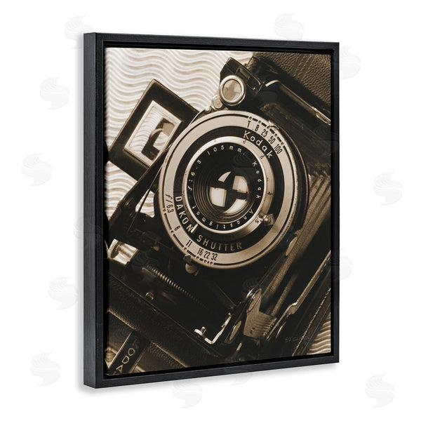 Stupell Industries Ed Goldstein | Vintage Camera Sepia Photograph