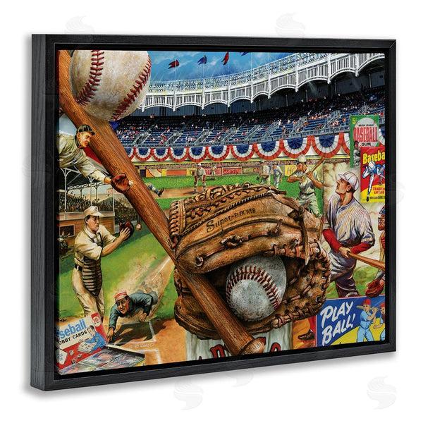 Stupell Industries Ed Wargo | Baseball Sports Collage
