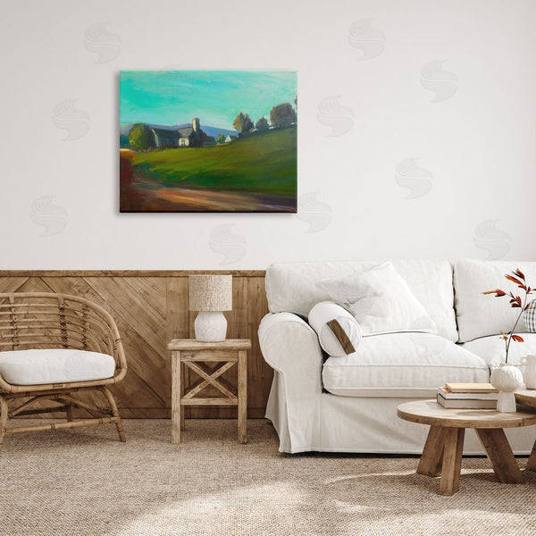 Stupell Industries Eddie Barbini | Rural House Landscape Wall Art