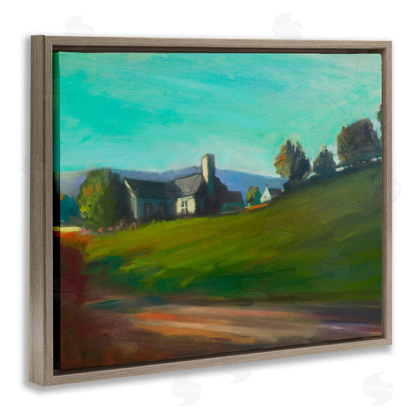 Stupell Industries Eddie Barbini | Rural House Landscape Wall Art