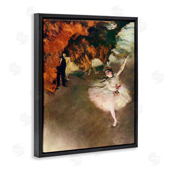 Stupell Industries Edgar Degas | Ballet - L'etoile Classical Painting
