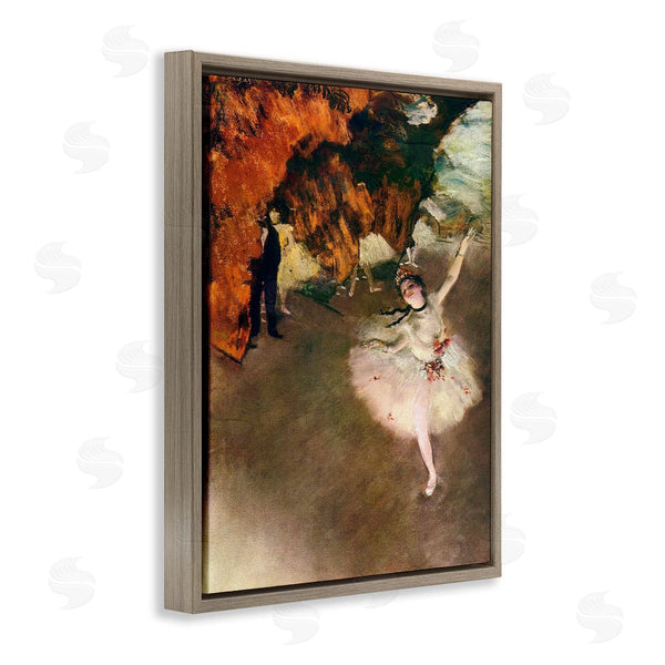 Stupell Industries Edgar Degas | Ballet - L'etoile Classical Painting