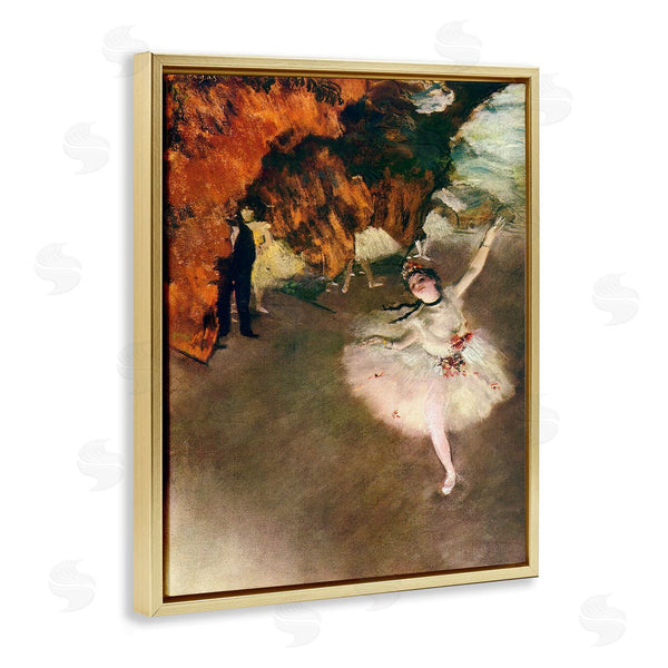 Stupell Industries Edgar Degas | Ballet - L'etoile Classical Painting