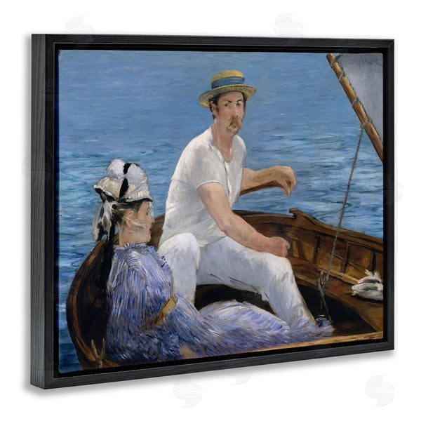 Stupell Industries Edouard Manet | Boating Classical Portrait Painting