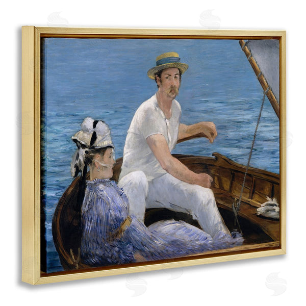 Stupell Industries Edouard Manet | Boating Classical Portrait Painting